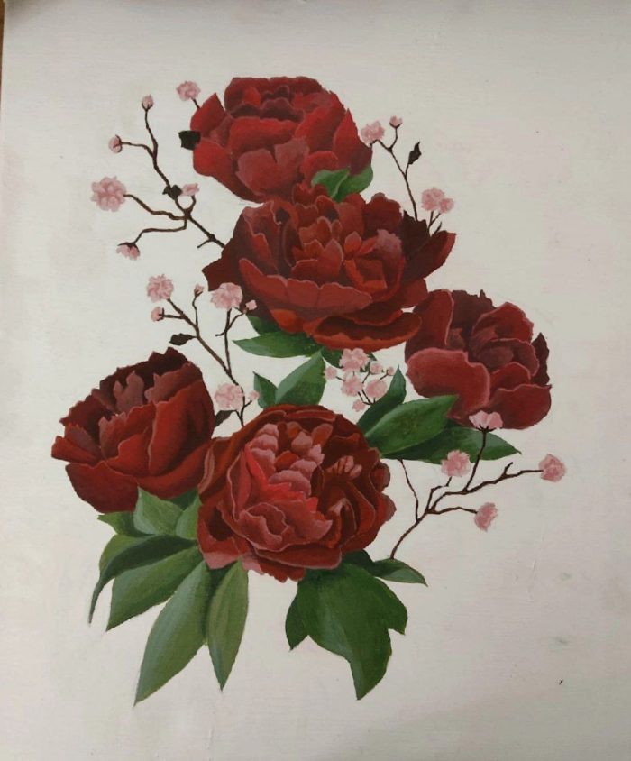 Красные розы